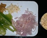 A picture of step 2 of Dragon chicken.