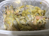 Camarones al Mojo de Ajo con Arroz al Vapor