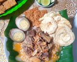Foto langkah ke 5 dari resep Nasi gandul khas pati.