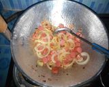 Foto langkah ke 5 dari resep Spaghetti Dg Bumbu Baceman Bawang Putih.