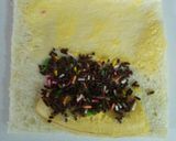 Foto langkah ke 2 dari resep Roti tawar goreng isi coklat pisang (bekal sekolah anak TK).