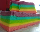 Foto langkah ke 5 dari resep Rainbow Cake Ny Liem.