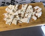 Une image de l'étape 6 de Salade de melon, tomates et feta.