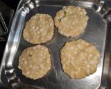 A picture of step 3 of Sabudana Vada / Sago Patties.