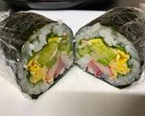 A picture of step 5 of Japanese Sushi Roll♡.