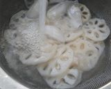 油淋香菜蓮藕的食譜步驟1照片