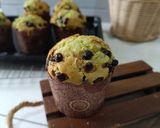 Foto langkah ke 3 dari resep Muffin Pandan No Mixer.