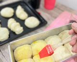Foto langkah ke 8 dari resep Roti Sobek Tanpa Ulen.