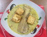 Foto langkah ke 5 dari resep Opor Ayam Kampung Tahu.
