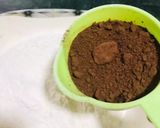 A picture of step 1 of Simple Fudge Cake.