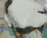 Foto del paso 7 de la receta: Tarta de espinaca a la sartén. Tapa de avena