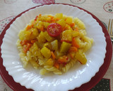 Sárgarépás tökpörkölt #gluténmentes recept fázis 6 fotója