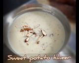 A picture of step 5 of Sweet potato kheer.
