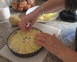 Foto del paso 8 de la receta: Tarta de Patatas, Espinacas, Champiñones y Queso (en air fryer)