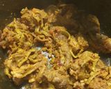 A picture of step 6 of Mutton karely.