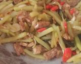 Foto langkah ke 6 dari resep Oseng Labu Siam Tempe.