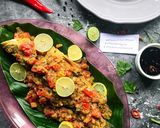 Gambar langkah 7 resipi Siakap goreng sambal berlada.