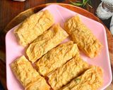Foto langkah ke 5 dari resep Lumpia Ayam Udang Kulit Tahu Kukus.