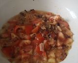 A picture of step 2 of Chicken qeema Aloo.