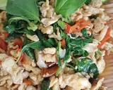 กะเพราไข่เจียว วิธีทำสูตร 3 รูป