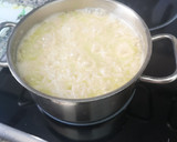 Foto del paso 9 de la receta: Albóndigas en salsa de zanahoria y puerro, acompañado de arroz