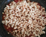 Foto del paso 4 de la receta: Calabacín luna relleno de tomate y soja texturizada