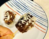 Hình bước làm 2 của món Chuối bọc socola
