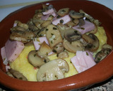 Foto del paso 3 de la receta: Polenta con champiñones al ajíllo (vegano)