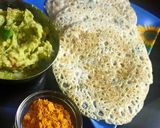 A picture of step 4 of Little Millet Cheela.