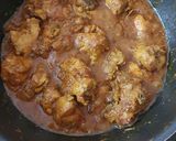 A picture of step 7 of Chicken kassa.
