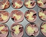 Sonka-tojás muffinsütőben recept fázis 3 fotója