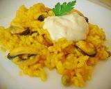 Foto del paso 12 de la receta Paella de mejillones y alioli
