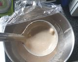 A picture of step 3 of Banana Flaxseed Pancakes.