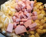 A picture of step 2 of SPAM Breakfast Skillet.
