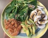Une image de l'étape 4 de Salade saumon en carpaccio et avocat.