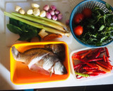 Foto langkah ke 1 dari resep 04. Pepes Ikan Mas Pedes.