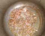 A picture of step 3 of Aloo gosht.