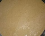 A picture of step 3 of Lachha paratha.
