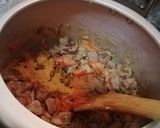 A picture of step 10 of Mutton Haleem.