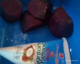 Foto langkah ke 2 dari resep Bolu kukus ubi ungu.