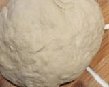 A picture of step 2 of No-rise dough.
