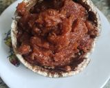 A picture of step 3 of Wood apple chutney.