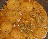 A picture of step 4 of Dum aloo biryani.
