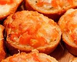 Foto del paso 1 de la receta: Tentación de salmón, mermelada de tomate y mozzarella en Canapé