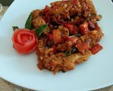 Foto langkah ke 5 dari resep Udang Tepung, Asam, Pedas, Manis.