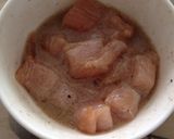 รูปขั้นตอนการทำที่ 1 ของ ไก่ผัดซอสเอ็กซ์โอ