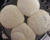 A picture of step 7 of Mushroom masala stuffed buns.