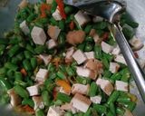 Foto langkah ke 5 dari resep Tumis Buncis Tahu.