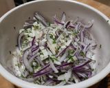 Foto del paso 4 de la receta: Espaguetti con salsa de berenjena rostizada y queso de oveja