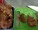 Foto langkah ke 1 dari resep Rice Bowl Daging Simpel.
